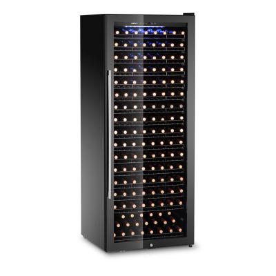 Vinotéka, 1zónová, 224 lahví, Arktic, 542L, Černá, 685x700x(H)1833mm | 237144